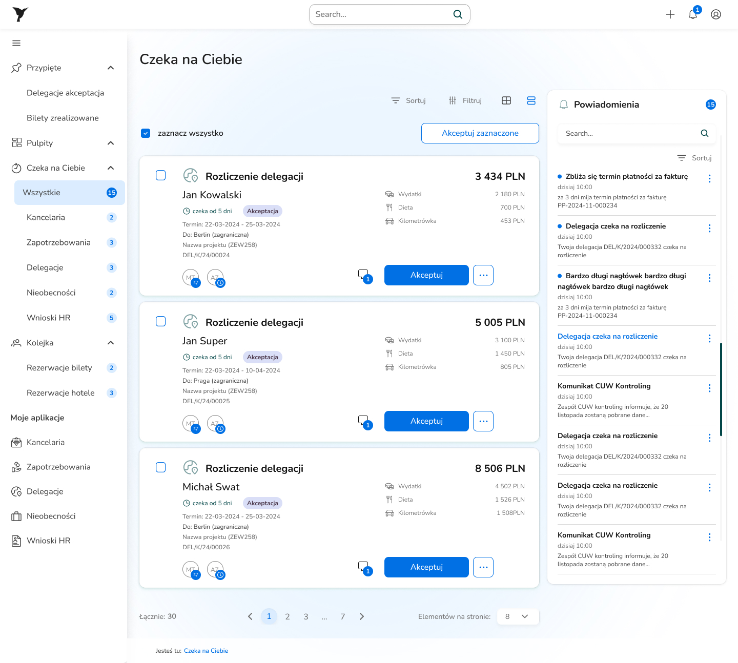 „Czeka na Ciebie”: inbox zamiast listy 450 dokumentów